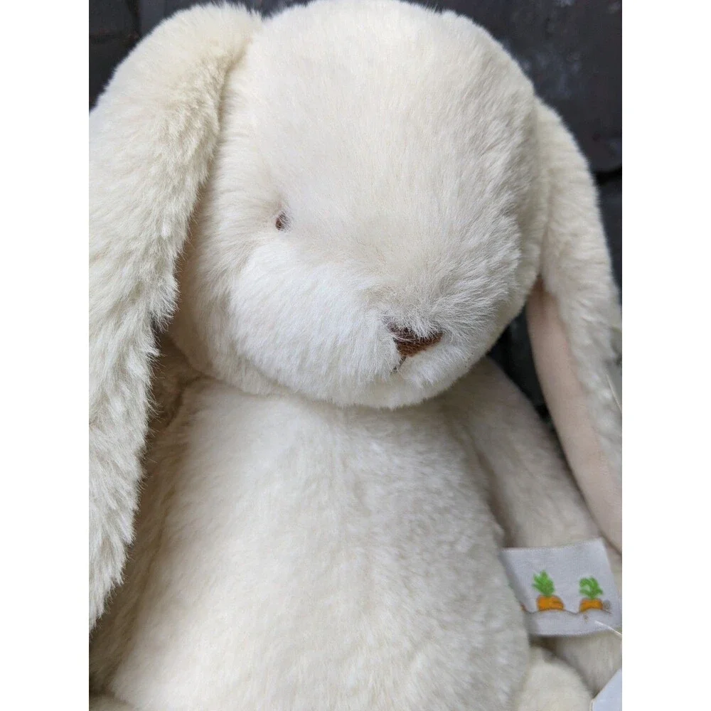 Bunnies By The Bay FLOPPY NIBBLE Cream Bunny Rabbit  Plush Lovey Paper Tags Gift